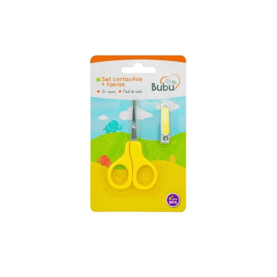 BUBU SET CORTAUÑAS + TIJERA 0+ MESES1