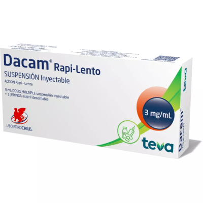 DACAM RAPILENTO  SOLUCION INYECTABLE 3 MILIGRAMOS X 1 JERINGA1