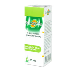 BUSCAPINA GOTAS 10 MILIGRAMOS/MILILITROS X 20 MILILITROS