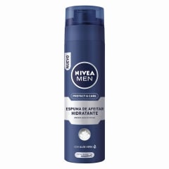 NIVEA MEN ESPUMA AFEITAR HIDRATANTE X 200 MILILITROS