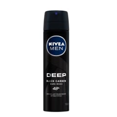 NIVEA MEN DESODORANTE SPRAY DEEP X 150 MILILITROS