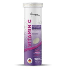 VITAMINA C TABLETAS EFERVESCENTES SABOR BERRIES 1 GRAMOS X 20 UNIDADES