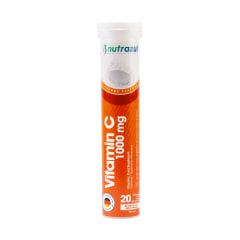 VITAMINA C NARANJA 1 GRAMO X 20 TABLETAS  EFERVESCENTE
