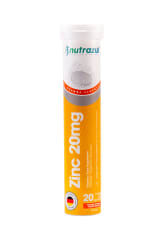 ZINC EFERVESCENTE 20 MILIGRAMOS X 20 TABLETAS