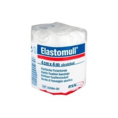 VENDA GASA ELASTOMULL 4 CENTIMETROS X 4 METROS X 2 UNIDADES