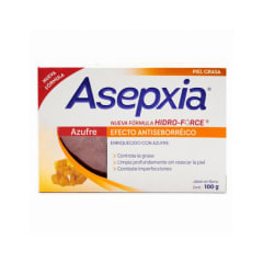 ASEPXIA JABON DE AZUFRE X 100 GRAMOS