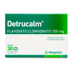 DETRUCALM 200 MILIGRAMOS X 30 COMPRIMIDOS