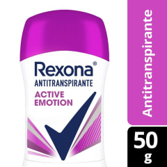 REXONA WOMAN ACTIVE EMOTION DESODORANTE BARRA X 50 GRAMOS