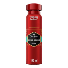 OLD SPICE DESODORANTE SPRAY PURE SPORT X 150 MILILITROS