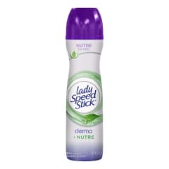LADY SPEED STICK DERMA ALOE DESODORANTE SPRAY X 150 MILILITROS