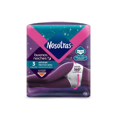 CALZON NOCTURNO DESECHABLE X 3 UNIDADES