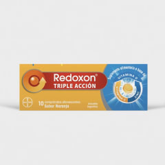 REDOXON TRIPLE ACCION X 10 COMPRIMIDOS EFERVESCENTES