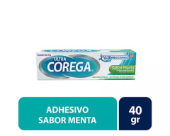 COREGA ULTRA CREMA ADHESIVA MENTA X 40 GRAMOS