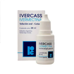 IVERCASS SOLUCION ORAL X 20 MILILITROS