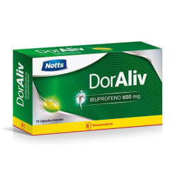 DORALIV 600 MILIGRAMOS X 10 CAPSULAS