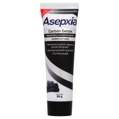 ASEPXIA MASCARILLA DE CARBON PEEL OFF X 30 GRAMOS