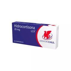 HIDROCORTISONA 20 MILIGRAMOS X 20 COMPRIMIDOS BIOEQUIVALENTE
