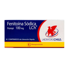 FENITOINA 100 MILIGRAMOS X 30 COMPRIMIDOS BIOEQUIVALENTE