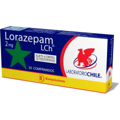 LORAZEPAM 2 MILIGRAMOS X 30 COMPRIMIDOS