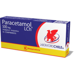 PARACETAMOL 500 MILIGRAMOS X 16 COMPRIMIDOS BIOEQUIVALENTE
