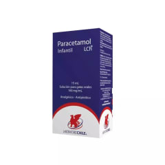 PARACETAMOL INFANTIL GOTAS 100 MILIGRAMOS/MILILITROS X 15 MILILITROS