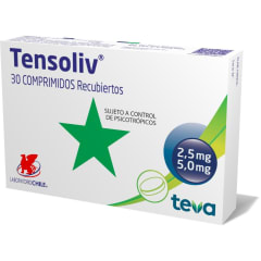 TENSOLIV X 30 COMPRIMIDOS RECUBIERTOS