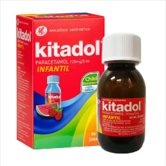 KITADOL JARABE 120 MILIGRAMOS/5 MILILITROS X 60 MILILITROS
