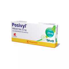 POSIVYL PAROXETINA 20 MILIGRAMOS X 30 COMPRIMIDOS