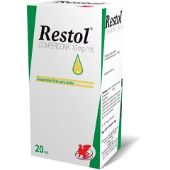 RESTOL SUSPENSION ORAL GOTAS 10 MILIGRAMOS/MILILITROS X 20 MILILITROS