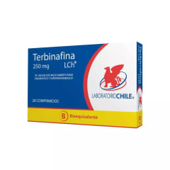 TERBINEFINA 250 MILIGRAMOS X 28 COMPRIMIDOS BIOEQUIVALENTE