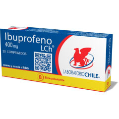 IBUPROFENO 400 MILIGRAMOS X 20 COMPRIMIDOS BIOEQUIVALENTE
