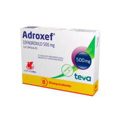 ADROXEF 500 MILIGRAMOS X 14 CAPSULAS