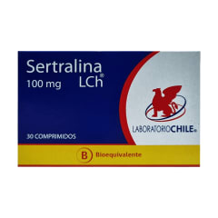 SERTRALINA 100 MILIGRAMOS X 30 COMPRIMIDOS BIOEQUIVALENTE