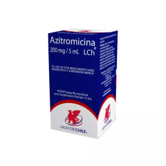 AZITROMICINA POLVO PARA SUSPENSION 200 MILIGRAMOS X 15 MILILITROS