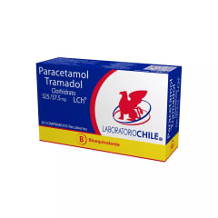 TRAMADOL PARACETAMOL 37,5/325 MILIGRAMOS X 30 COMPRIMIDOS