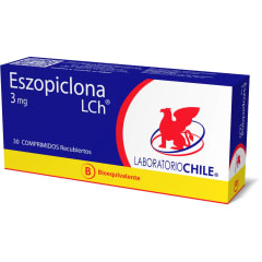 ESZOPICLONA 3 MILIGRAMOS X 30 COMPRIMIDOS RECUBIERTOS