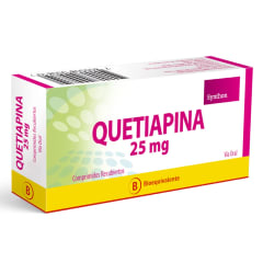 QUETIAPINA 25 MILIGRAMOS X 30 COMPRIMIDOS
