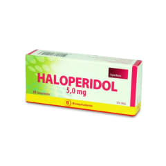 HALOPERIDOL 5 MILIGRAMOS X 20 COMPRIMIDOS