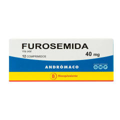 FUROSEMIDA 40 MILIGRAMOS X 12 COMPRIMIDOS BIOEQUIVALENTE