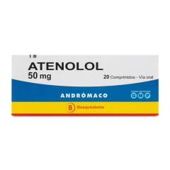 ATENOLOL 50 MILIGRAMOS X 20 COMPRIMIDOS BIOEQUIVALENTE