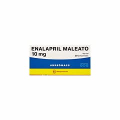 ENALAPRIL 10 MILIGRAMOS X 20 COMPRIMIDOS BIOEQUIVALENTE