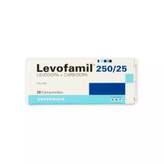 LEVOFAMIL 250/25 MILIGRAMOS X 30 COMPRIMIDOS