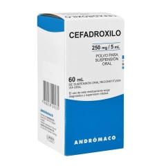 CEFADROXILO JARABE 250 MILIGRAMOS/5 MILILITROS X 60 MILILITROS