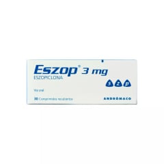 ESZOP 3 MILIGRAMOS X 30 COMPRIMIDOS