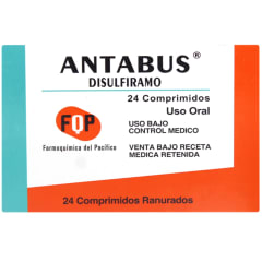 ANTABUS 500 MILIGRAMOS X 24 COMPRIMIDOS