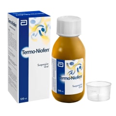 TERMO-NIOFEN SUSPENSION ORAL X 120 MILILITROS