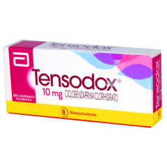 TENSODOX 10 MILIGRAMOS X 20 COMPRIMIDOS