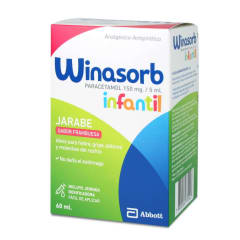 WINASORB JARABE 150 MILIGRAMOS/5 MILILITROS X 60 MILILITROS