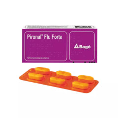 PIRONAL FLU FUERTE X 12 COMPRIMIDOS RECUBIERTOS
