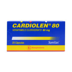 CARDIOLEN 80 MILIGRAMOS X 20 CAPSULAS